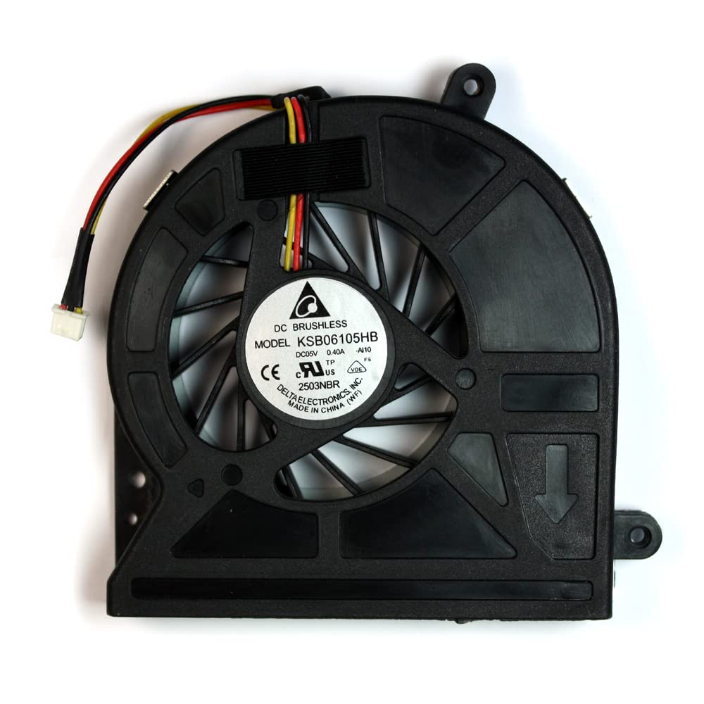 Replacement Laptop Cooling Fan for Toshiba Satellite C650-ST3NX1 - High Performance Quiet Fan - Perfect for Gaming, Work & Overheating Prevention