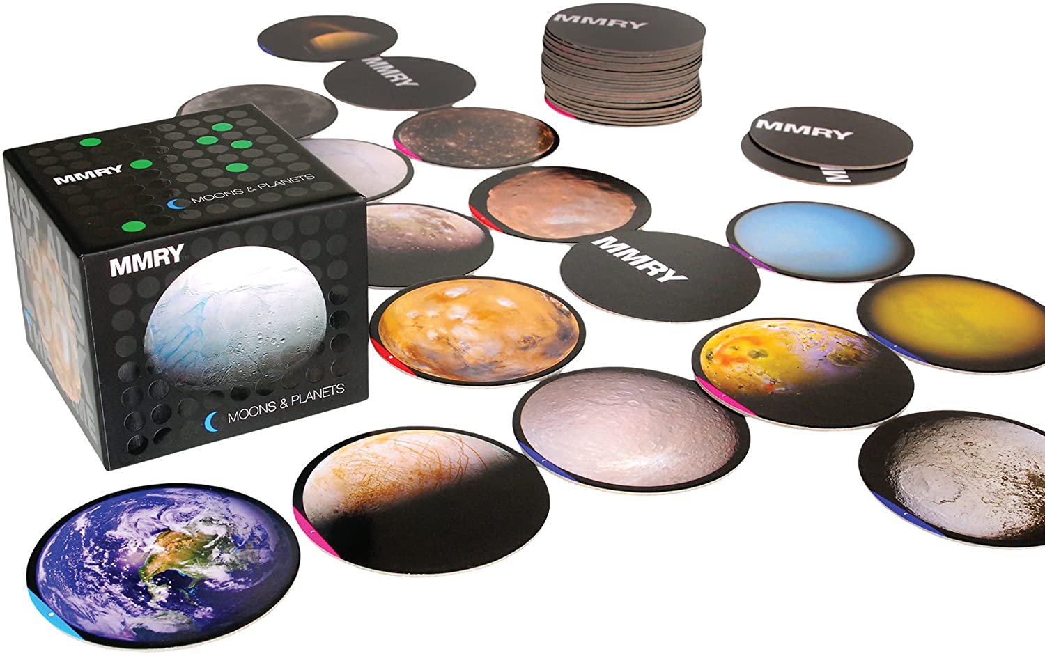 MMRY: Moons Planet Memory Card Game for Kids - Fun Educational Matching Game for Family Game Night & Classroom Learning Activities