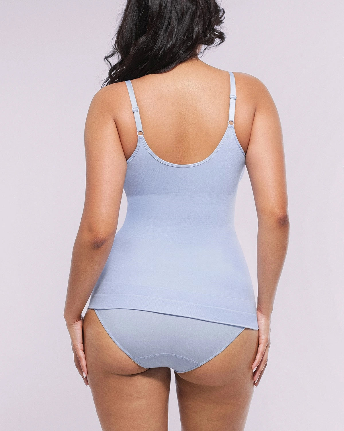 OceanHug™ Eco-Friendly Oyster Shell Relaxed Cami Top - Sustainable Women's Beachwear for Casual Outings & Summer Vacations