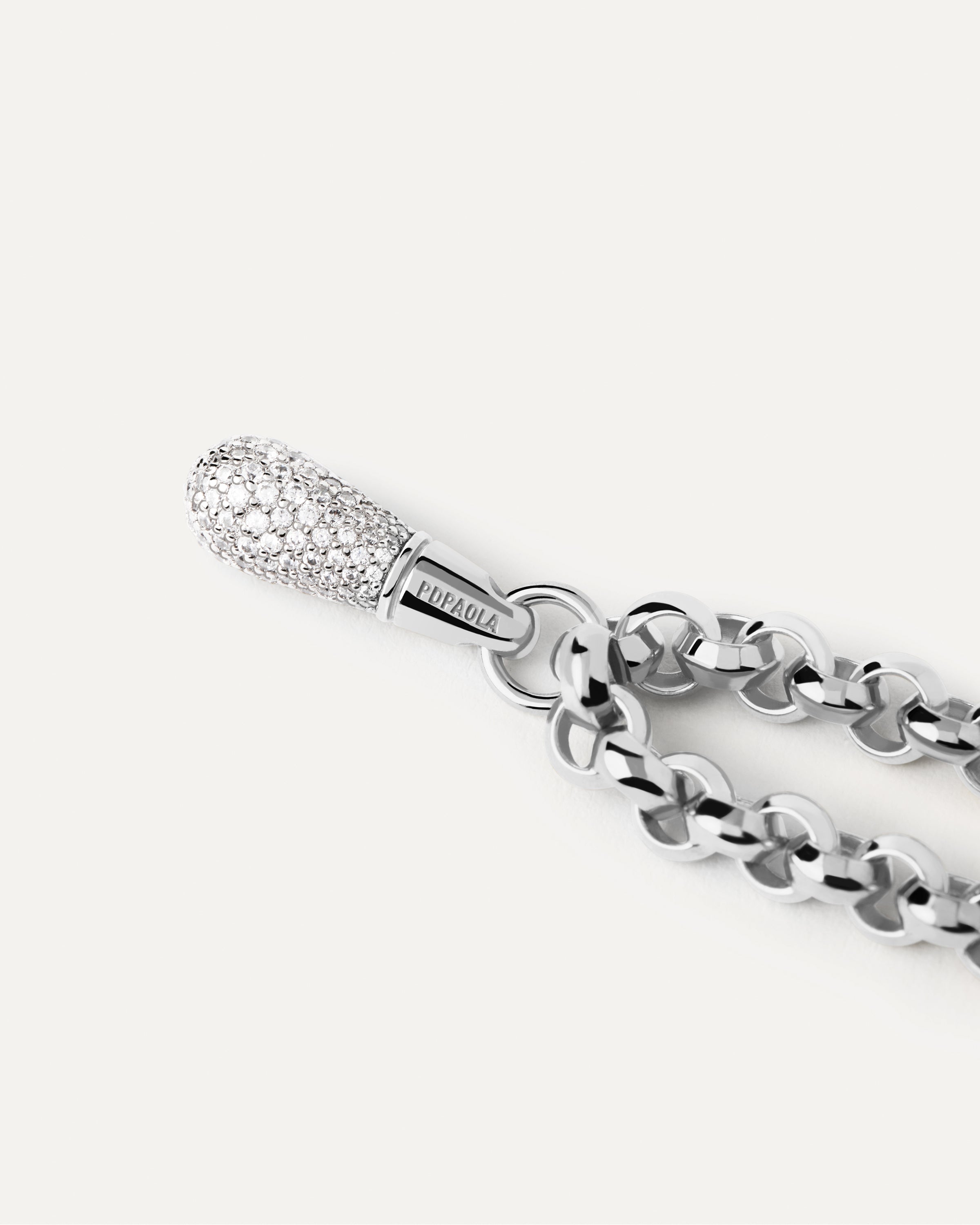 Jazz Silver Chain Necklace for Women - Elegant 925 Sterling Silver Jewelry - Perfect for Parties, Weddings & Everyday Wear