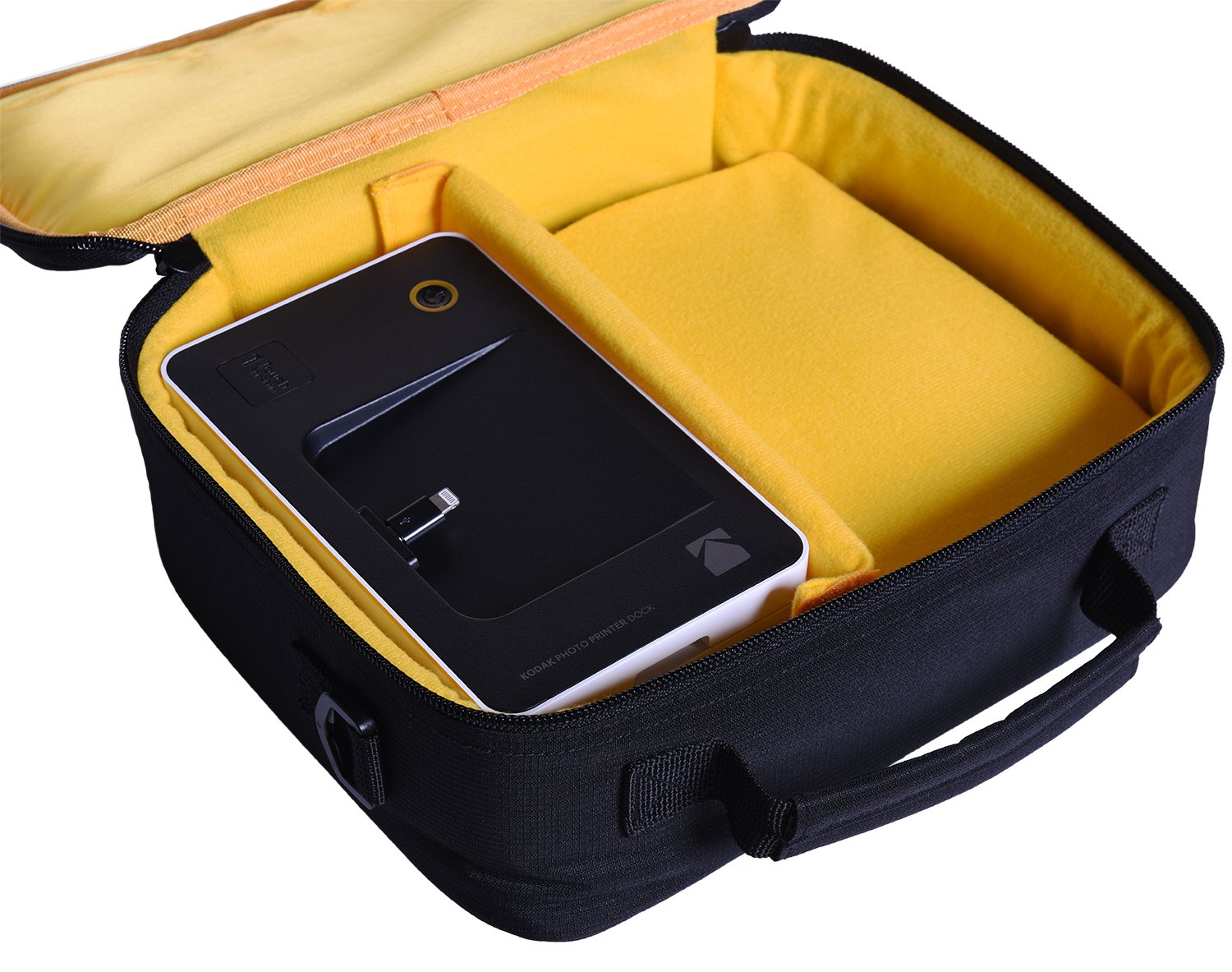 Ritz Gear Deluxe Padded Photo Printer Case with Carrying Strap - Protective Storage for HP Sprocket Studio & Studio Plus Printers | Perfect for Travel, Home & Office Use