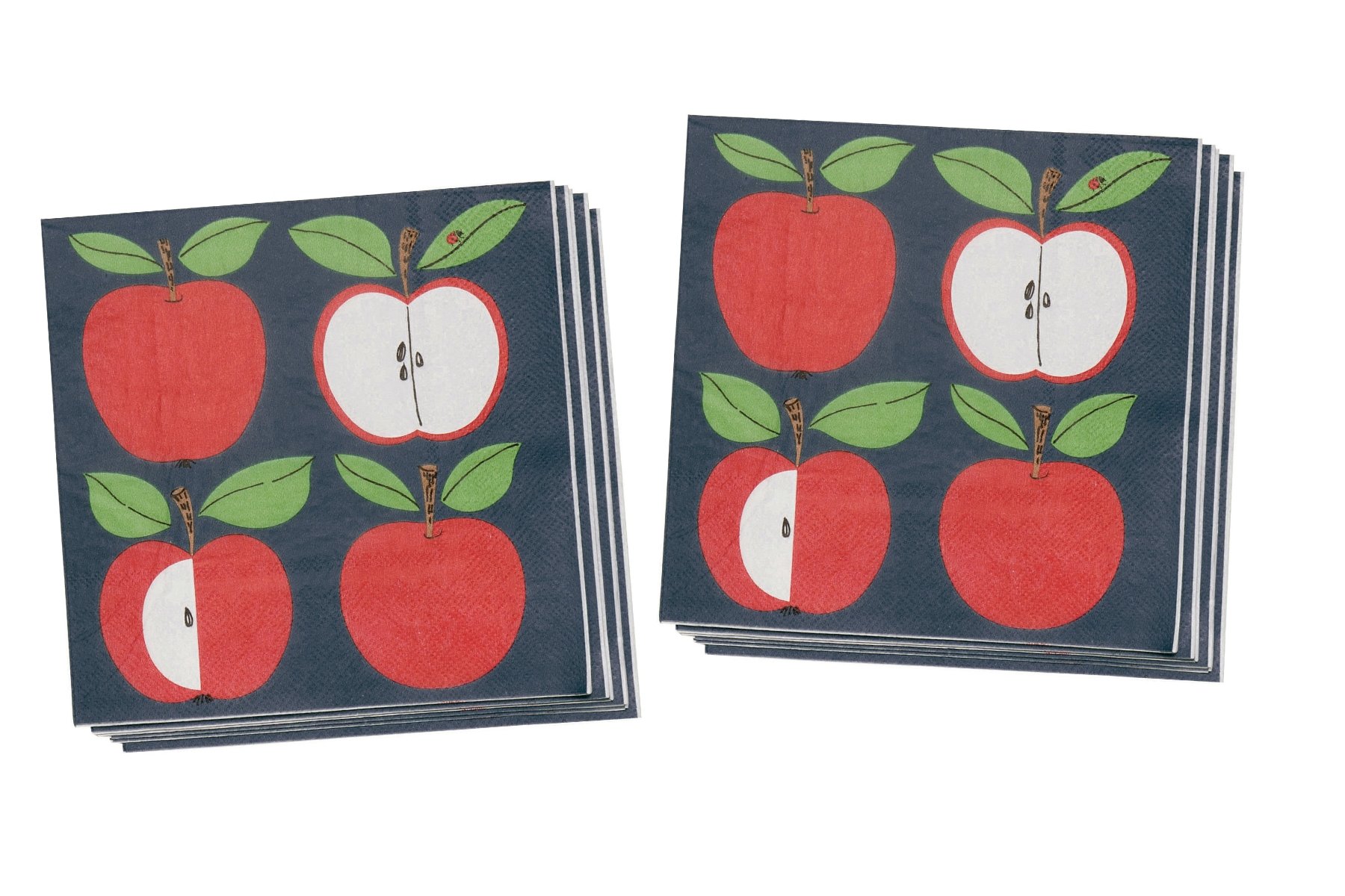 Now Designs Premium Paper Lunch Napkins - Eco-Friendly, Absorbent, Set of 2 - Perfect for Picnics, BBQs, and Office Lunches