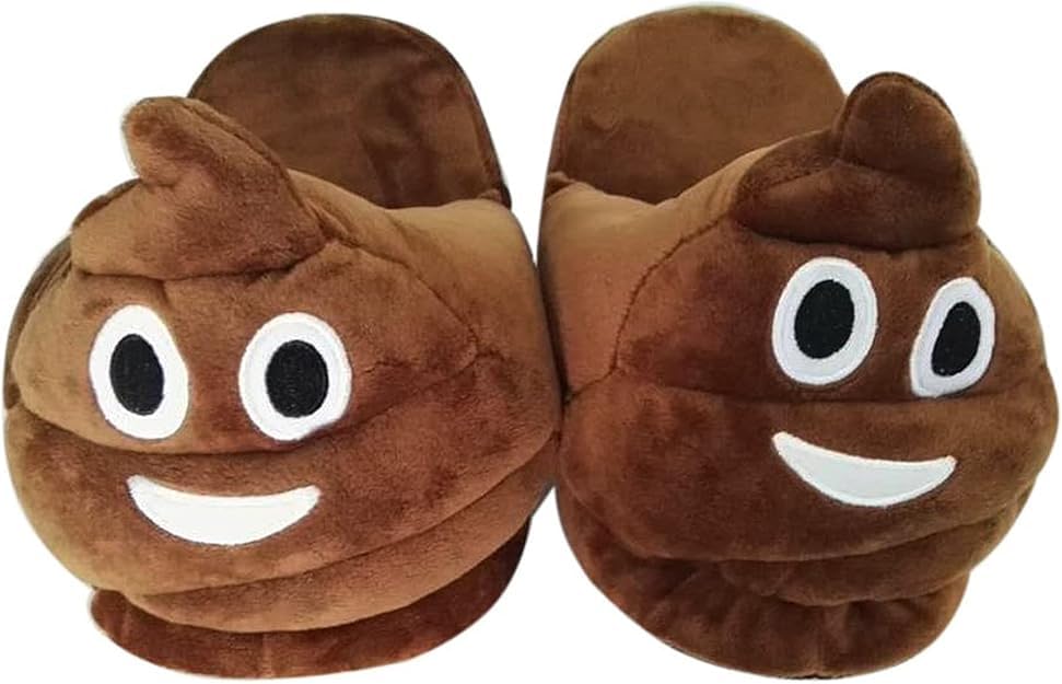 Ruirey Cute Cartoon Slippers - Warm Winter Plush House Slippers for Men & Women, Soft Cozy Indoor Home Shoes UK Sizes 3-7 - Perfect for Lounging, Relaxing & Keeping Feet Warm