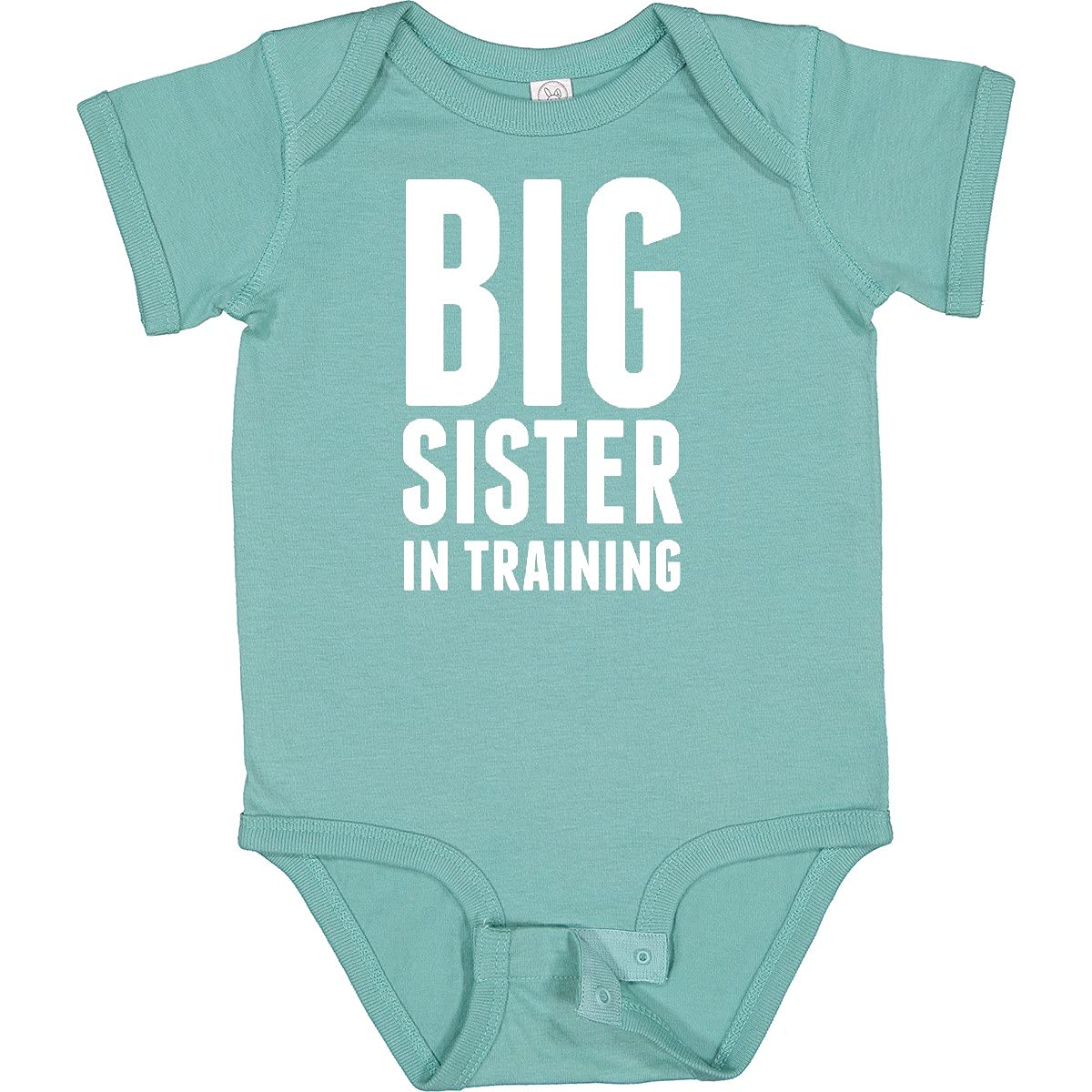 Inktastic Big Sister in Training Baby Bodysuit - Cute Sibling Outfit for Newborns & Toddlers - Perfect for Family Photos, Birth Announcements & Special Occasions