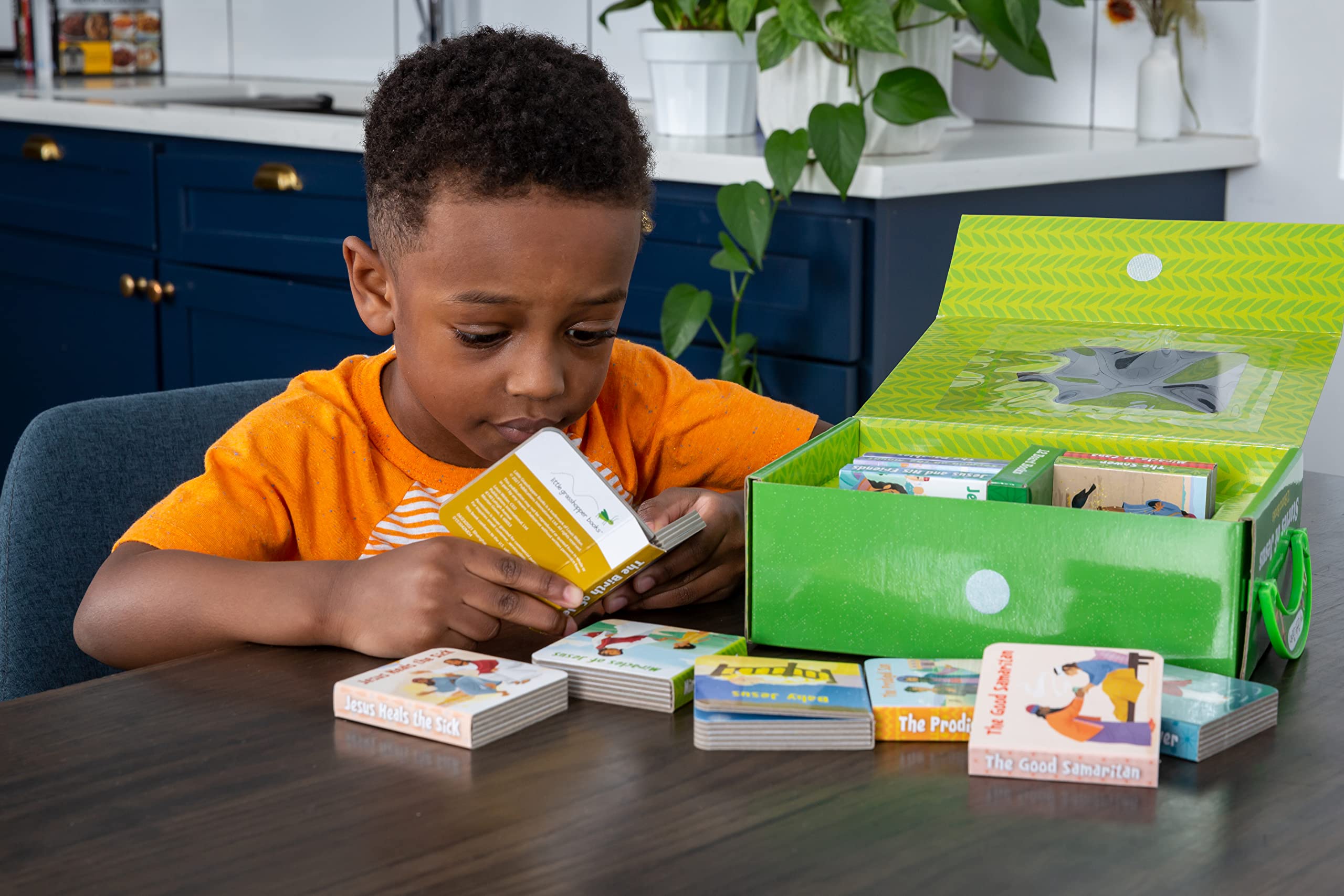 My Little Library: Stories of Jesus - 12 Board Books Set for Christian Kids | Bible Stories for Toddlers & Preschoolers | Perfect for Sunday School, Bedtime Reading & Gift Giving