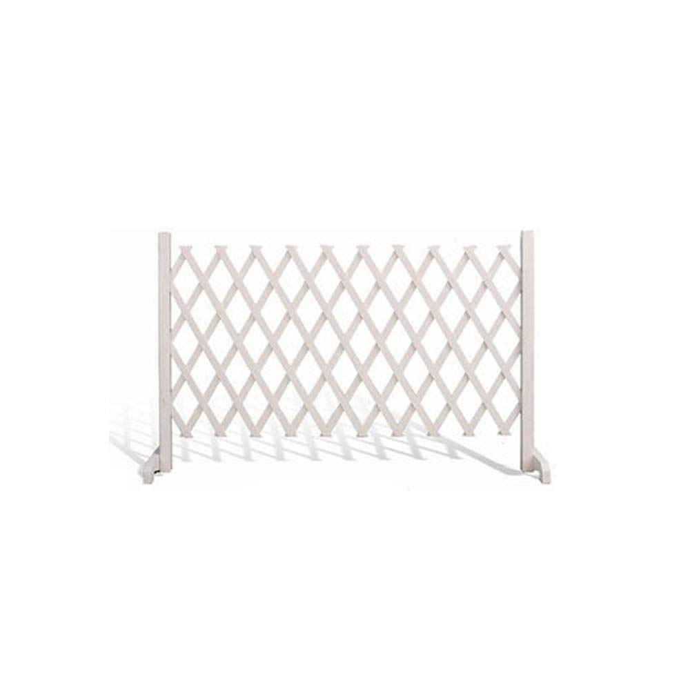 XCJ Expandable Wooden Flower Pot Planter - Foldable Lightweight Garden Fence for Outdoor Plants & Pets | Portable Gardening Solution for Balcony, Patio & Backyard | Natural Wood Design