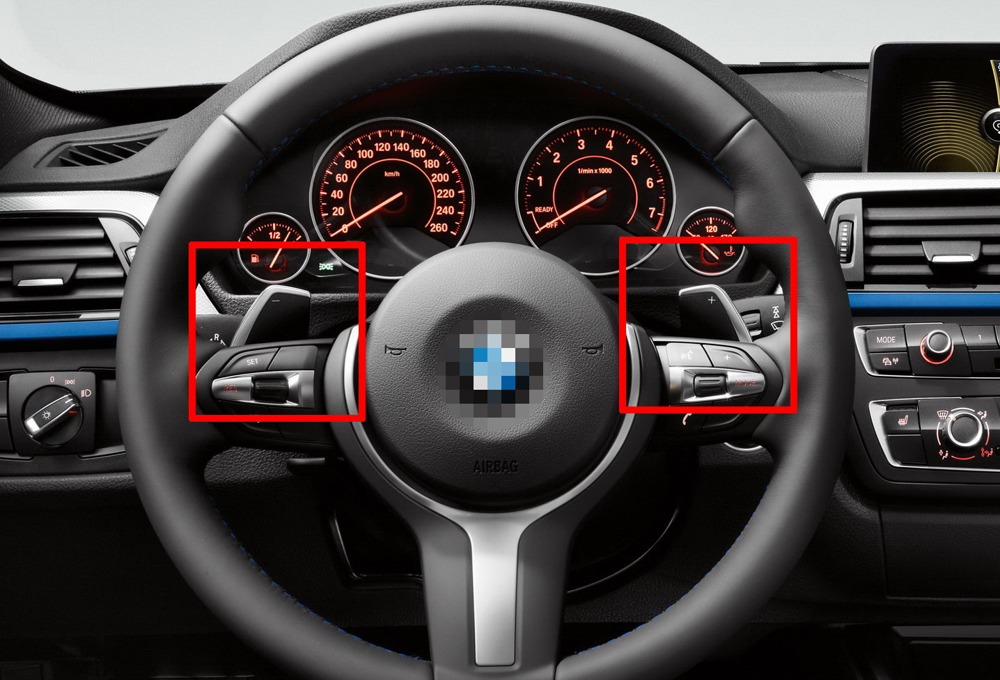 Premium Forged Carbon Fiber Steering Wheel Paddle Shifters for BMW 2/3/4 Series & X3/X4/X5/X6 - Upgrade Your Driving Experience with Sporty Gear Shifting (Perfect for Track Days & Performance Driving)