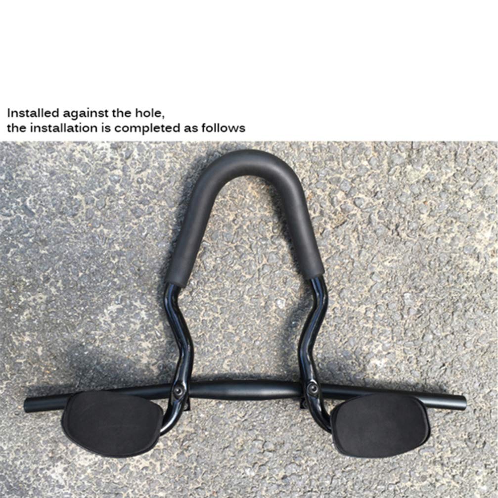 BESPORTBLE Aero Bike Handlebar - Lightweight Carbon Fiber Road & Mountain Bike Handlebar for Time Trial, Racing & Cycling - Perfect for Competitive Riders & Training Scenarios