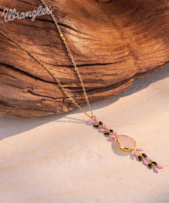 Wrangler Demeter’s Tear Onyx Necklace for Women - Elegant Black Gemstone Pendant Jewelry Gift for Birthday, Anniversary & Special Occasions | Perfect for Everyday Wear, Date Nights & Formal Events