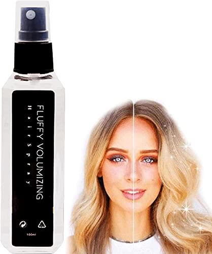 Fluffy Volumizing Hair Spray for Extra Volume - Magic Styling Gel & Pump Spray for Big Hair - Lightweight Water-Based Formula for Fluffy Hair - Perfect for Daily Styling, Special Occasions & Salon-Like Volume at Home