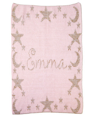 Butterscotch Blankets - Soft Metallic Night Sky Design Cozy Throw Blanket for Bedroom, Living Room & Outdoor Use