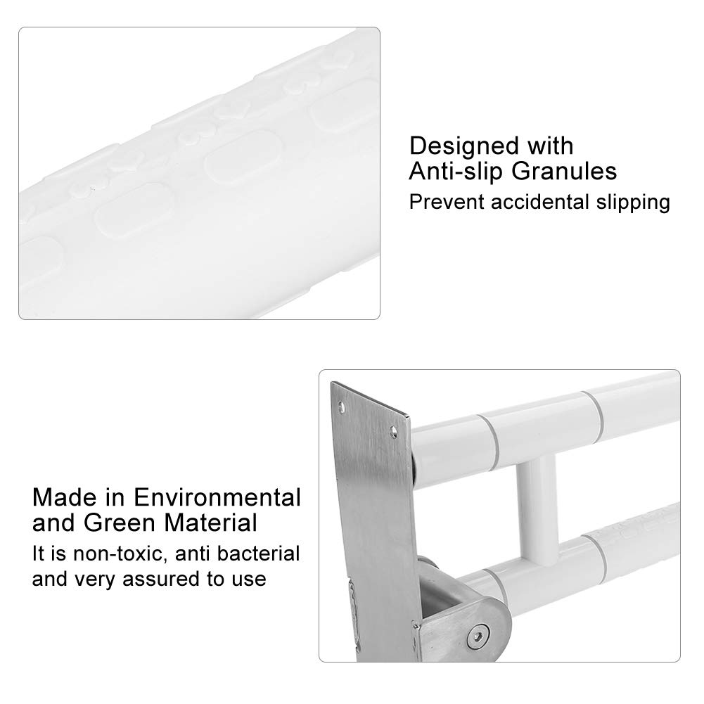 Non-Slip Eco-Friendly Bathroom Handles - Sturdy Grip for Kitchen, Stairs & Laundry - Perfect for Elderly Safety & Home Accessibility