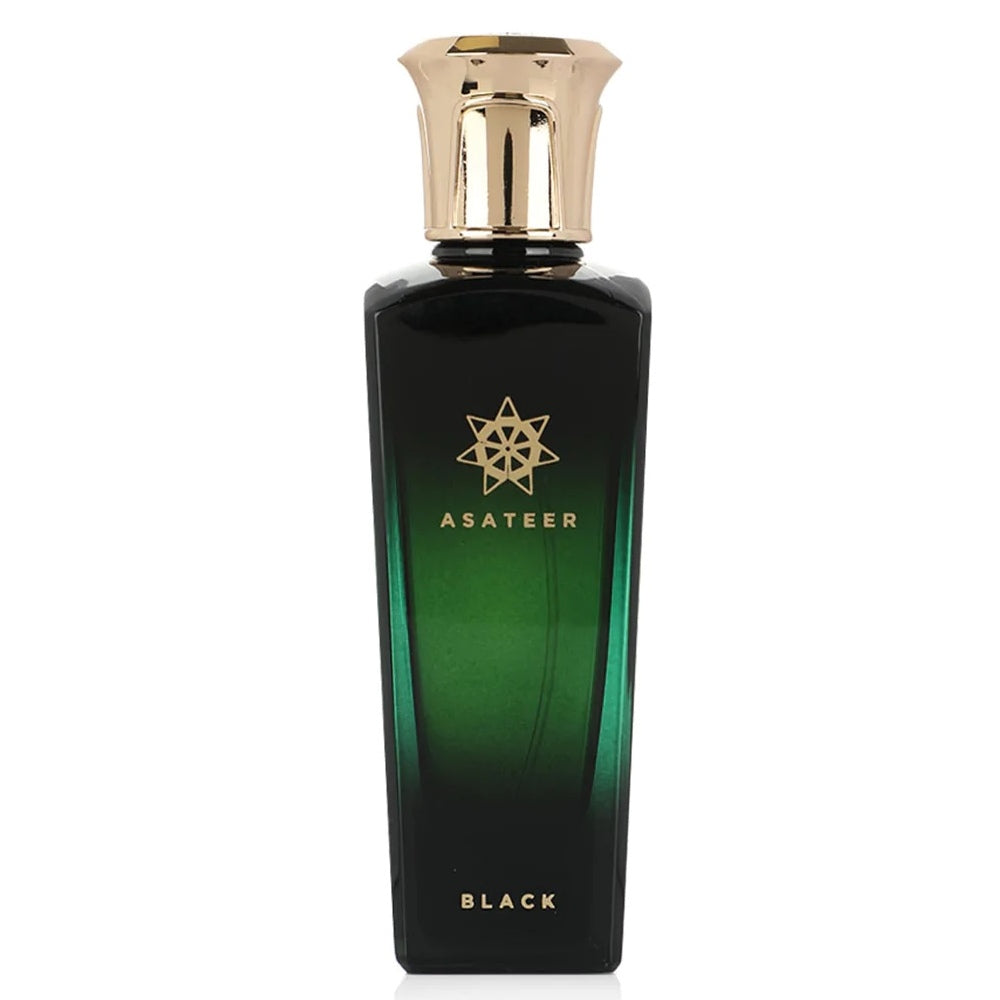 Black Eau de Parfum 80ml for Men & Women - Long Lasting Luxury Fragrance for Date Night, Office & Special Occasions