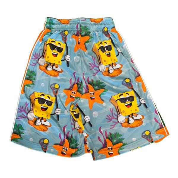 Boys Sponge Lax Shorts - Comfortable Athletic Shorts for Boys - Perfect for Lacrosse, Soccer & Casual Wear