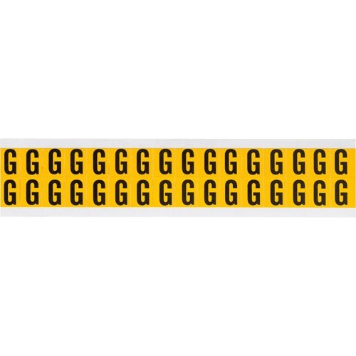 Brady 1520-G 44016 15 Series Indoor/Outdoor Numbers & Letters - 50-Pack for Address Signs, Mailboxes, and Business Identification