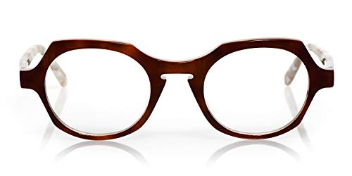 Tortoise/Horn Front With Horn Temples