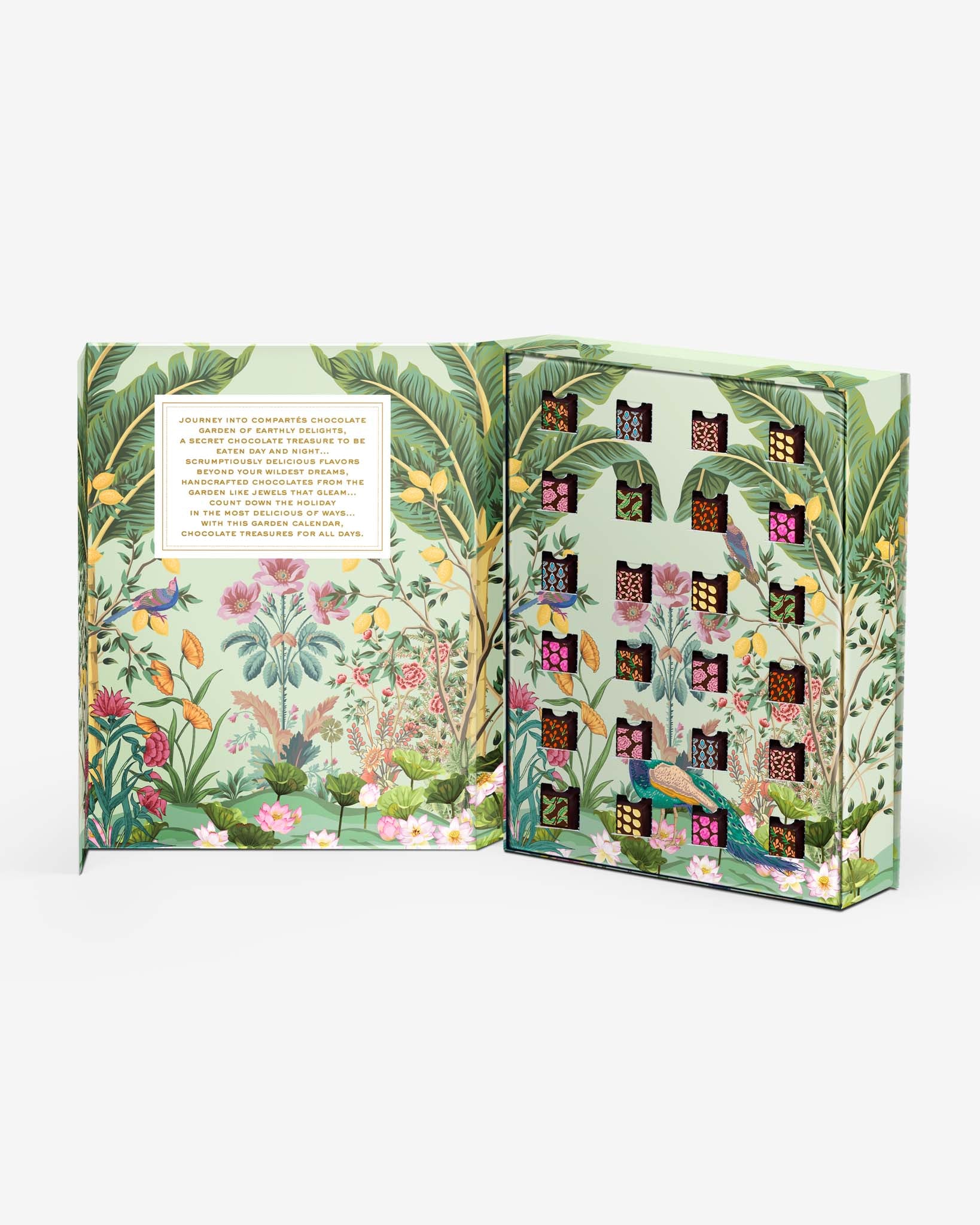 Premium Gourmet Chocolate Advent Calendar - 24 Days of Holiday Treats for Christmas Countdown & Gifts