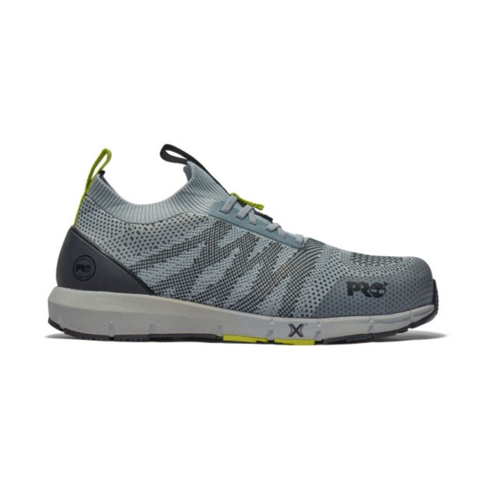 Timberland PRO Radius Knit TB0A41YY065 Men's Composite Toe Work Shoes - Lightweight & Durable Safety Footwear for Construction, Warehouse & Industrial Work (Grey)