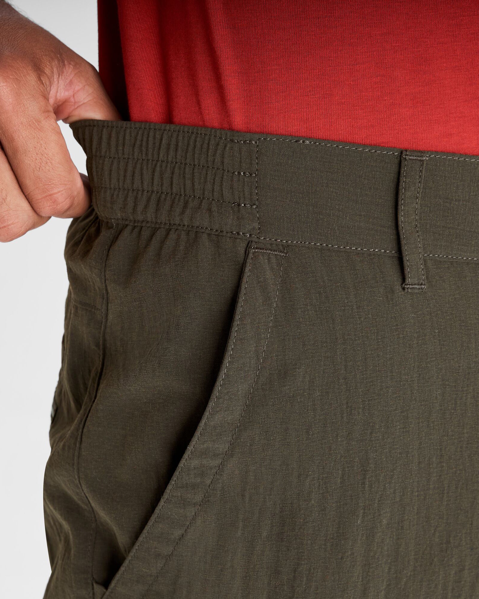 Men's EVRY Day Cargo Pants - Dark Moss Green Tactical Work Pants for Outdoor Hiking, Camping & Everyday Wear