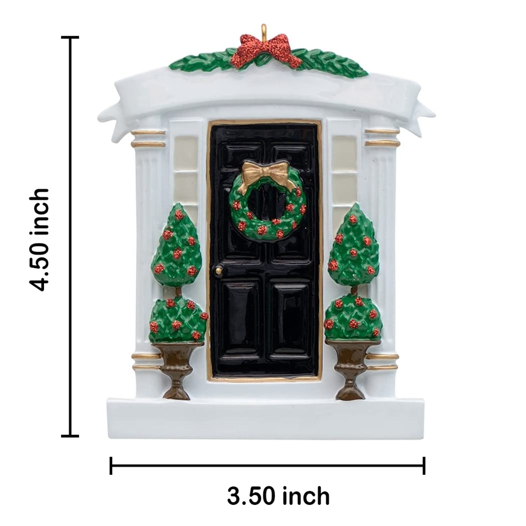 Personalized New Home Ornament - Unique Housewarming Gift for New Apartment, First Home & Real Estate Agents - Handmade Christmas Tree Decoration - Thoughtful Holiday Gift for Family & Friends - Perfect for Christmas Decor, Homewarming Parties & Closing Celebrations