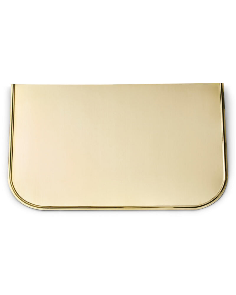Brass Floor Plate 80x50 cm - Durable and Stylish Home Decor for Living Room, Bedroom, or Office