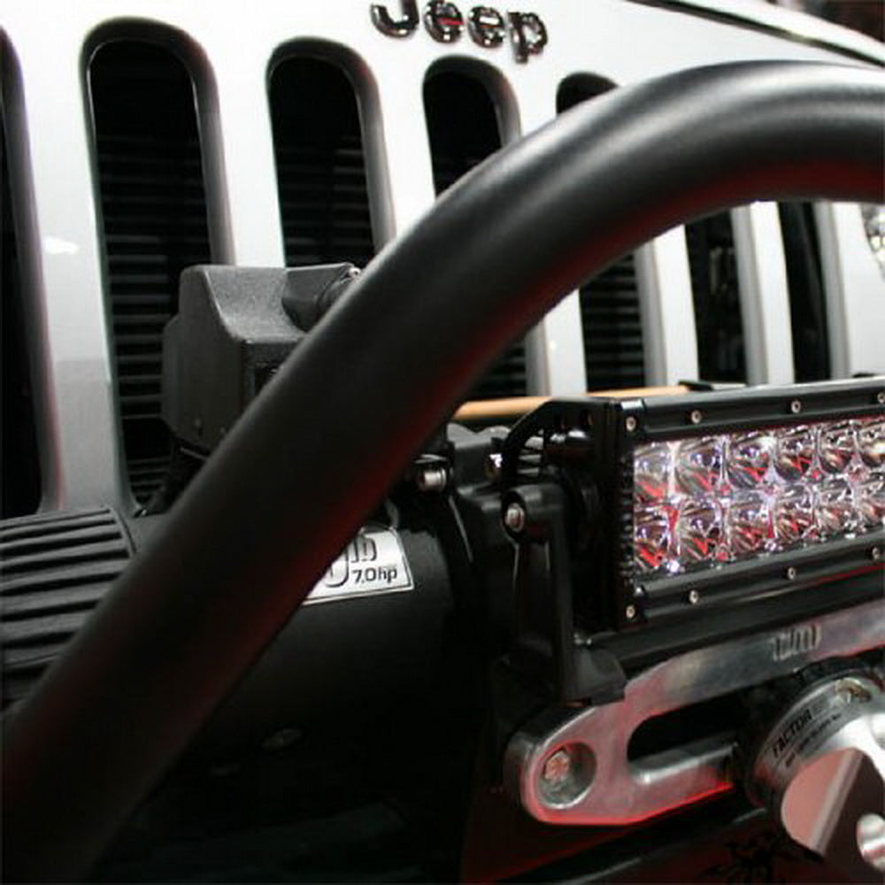36W High Power LED Work Light Bar for Off Road 4x4 Truck SUV Jeep Boat ATV - Durable Lighting for Outdoor Adventures, Camping, and Emergency Use
