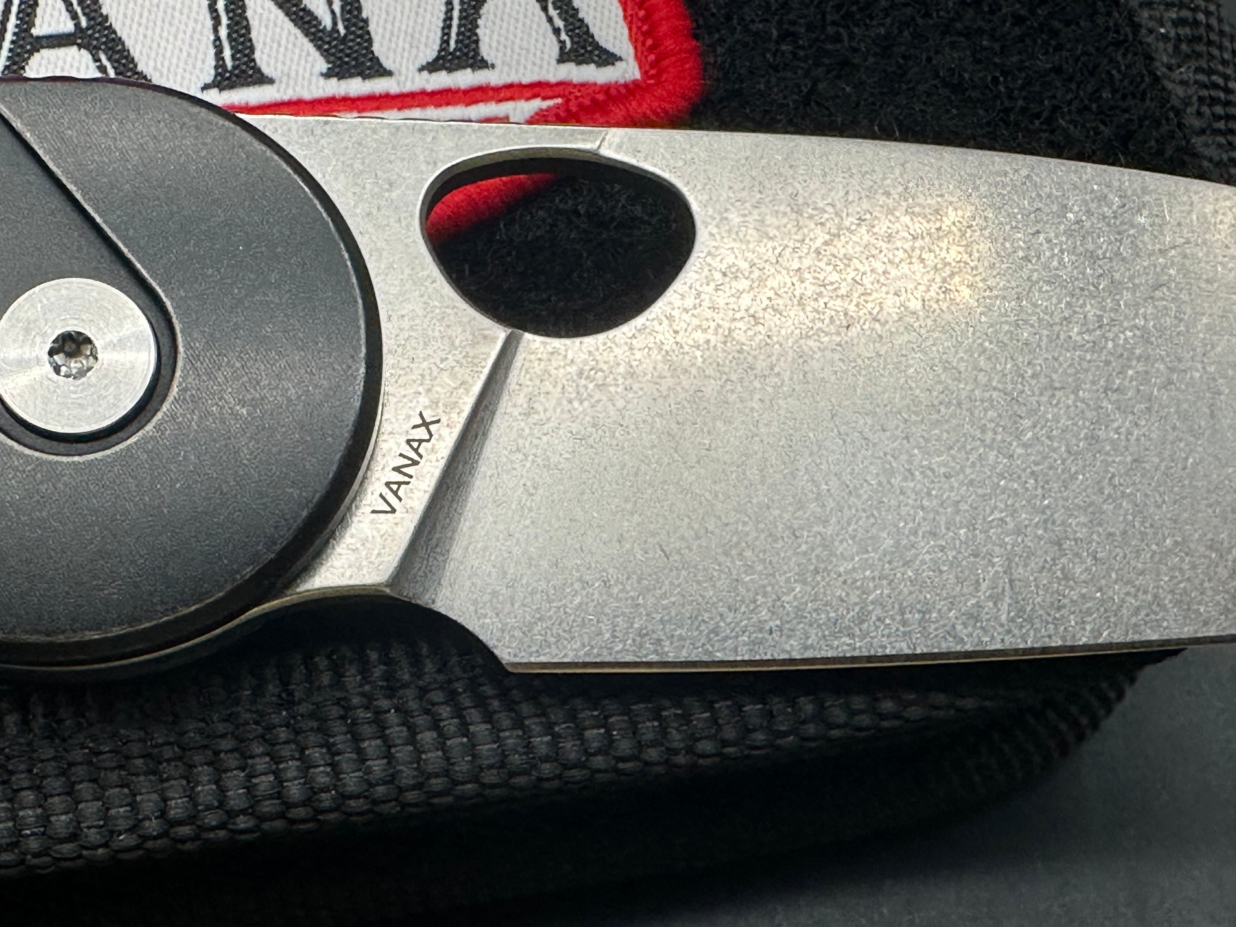 Premium Indiana Knives EDZ Titanium Folding Knife with Vanax SuperClean Blade - Perfect for Camping, Hiking & Everyday Carry (EDC)