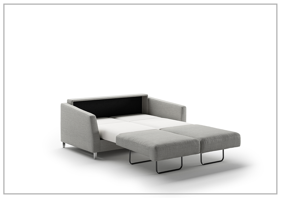 Custom Luonto Monika Fabric Sleeper Sofa - Handmade to Order | Convertible Couch Bed for Small Spaces & Guest Rooms | Perfect for Apartments, Dorms & Home Offices