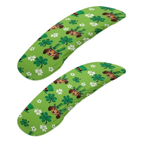 Green - Cute Dachshund Leaf