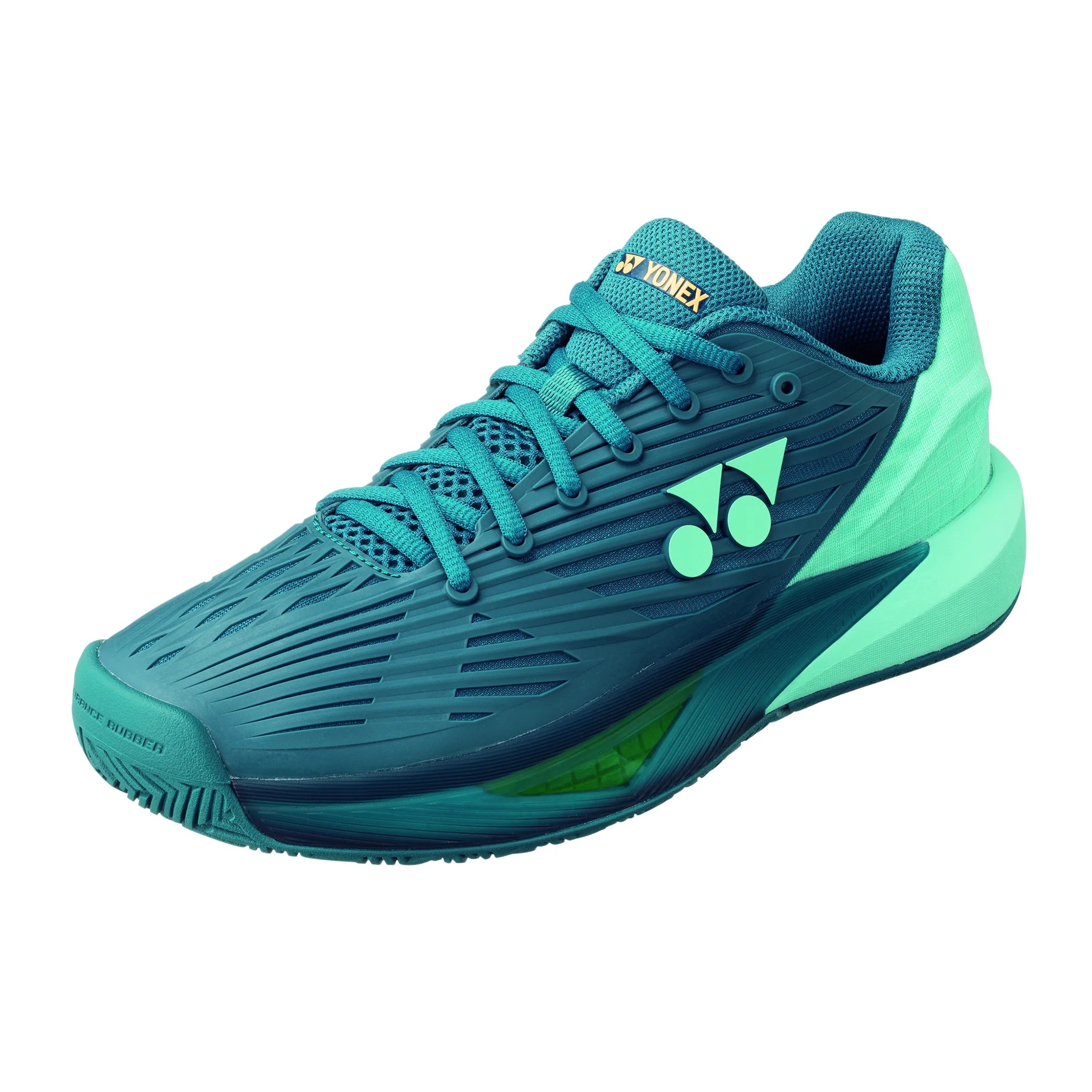 Yonex PC Eclipsion 5 Men's Tennis Shoes - Lightweight Performance Court Shoes for Men in Blue/Green - Perfect for Competitive Play & Casual Wear