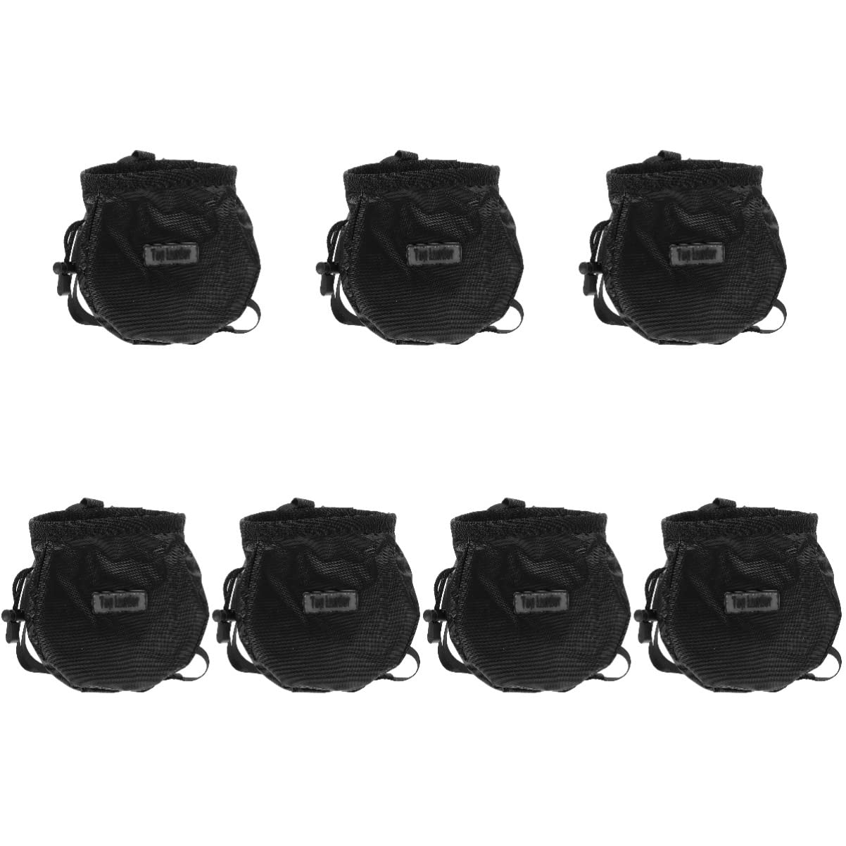 CLISPEED 2 Pack Adjustable Climbing Chalk Bag - Large Outdoor Chalk Powder Storage Bag for Rock Climbing, Bouldering & Gym Training - Durable & Spacious Design