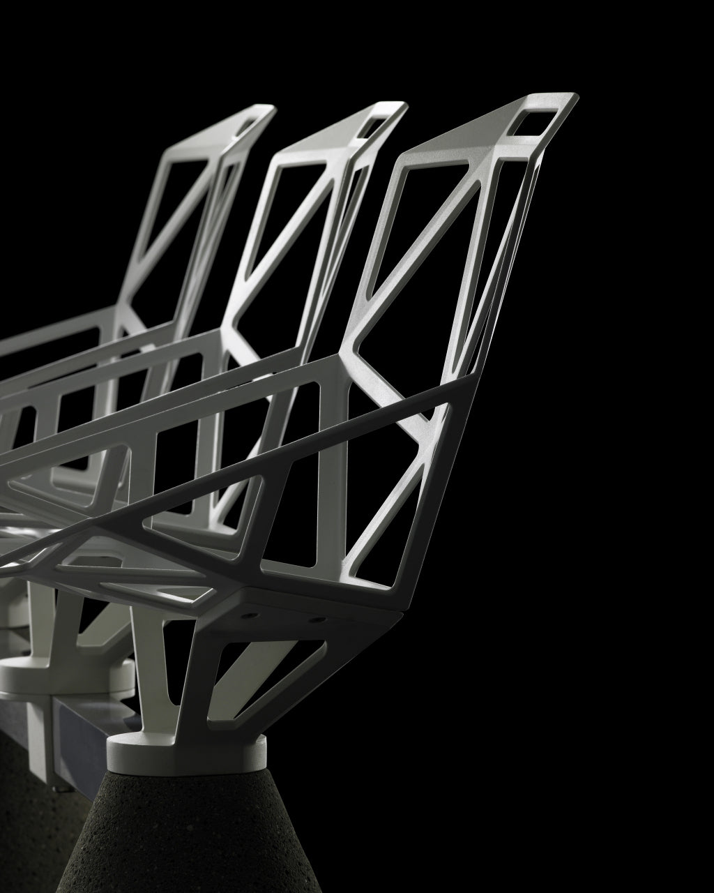 Chair_One Modern Bar Stool - Ergonomic Public Seating System for Restaurants & Cafes | Durable 1-Person Bar Chair for Commercial Use