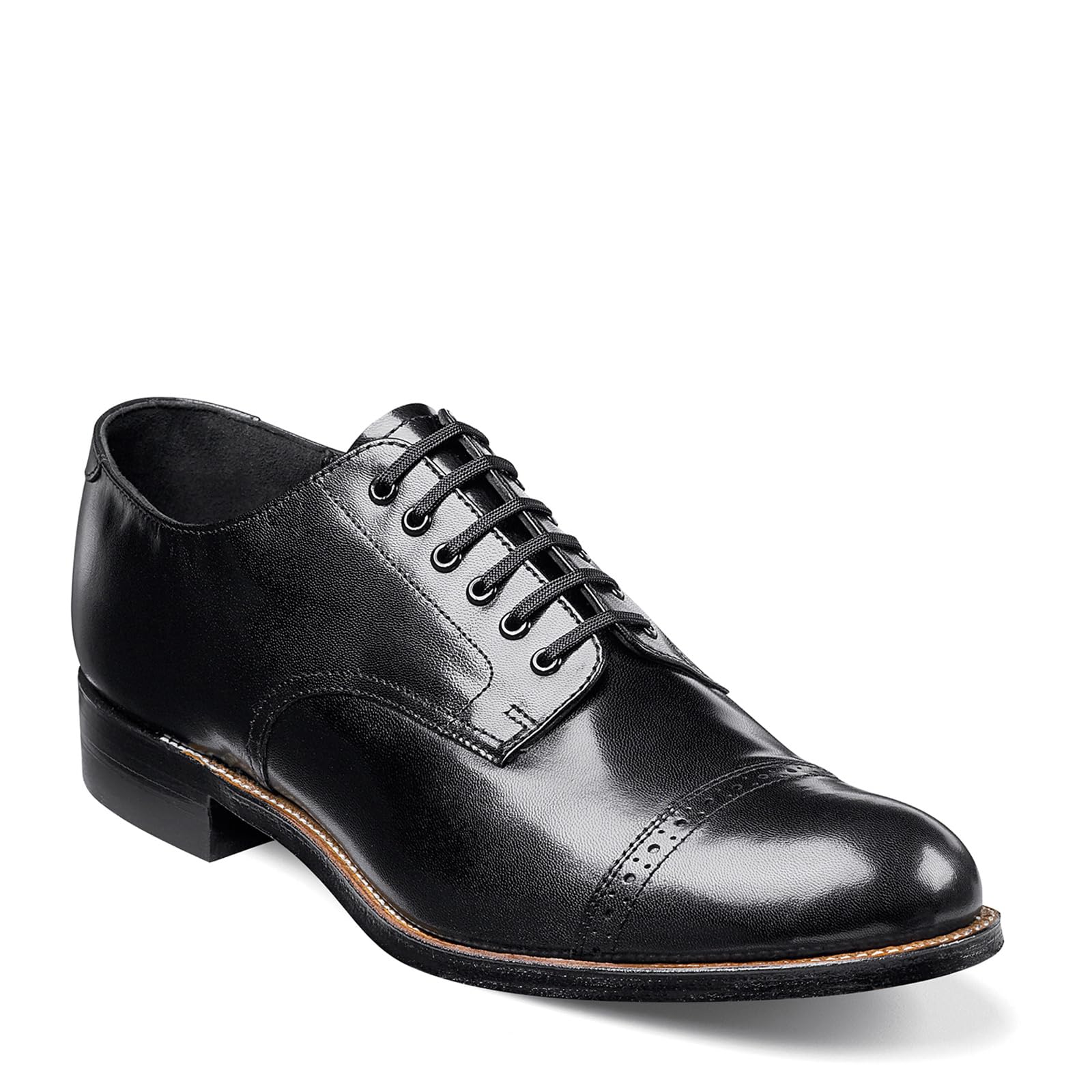 STACY ADAMS Men's Dayton Oxford Dress Shoes - Classic Formal & Business Casual Shoes for Men - Perfect for Office, Weddings & Special Occasions