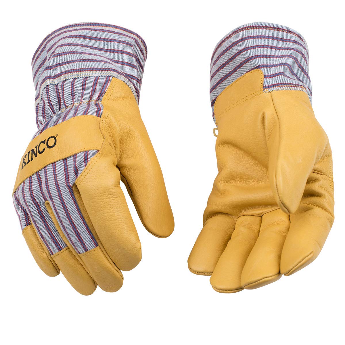 Kinco Premium Leather Work & Ski Gloves - Heatkeep Insulation for Cold Weather - Durable Winter Gloves for Outdoor Work, Skiing & Snowboarding (Model 1927) - Perfect for Construction, Landscaping & Winter Sports