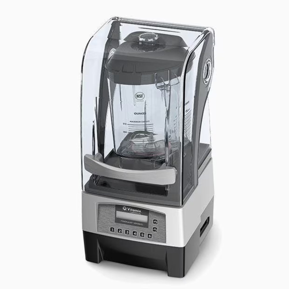 Vitamix 32 Oz Professional Blender with Touch & Go Technology, Variable Speed Control & 2.3 HP Motor - Perfect for Smoothies, Soups, Nut Butters & Frozen Desserts