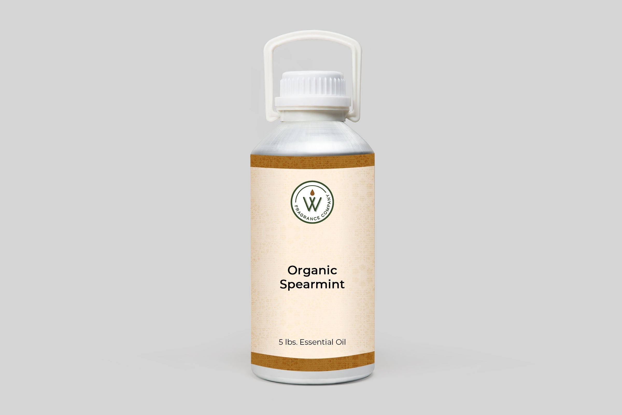 Organic Spearmint Essential Oil - 100% Pure, Natural & Therapeutic Grade for Aromatherapy, Relaxation & Skin Care - Perfect for Diffusers, Massage & DIY Beauty Products