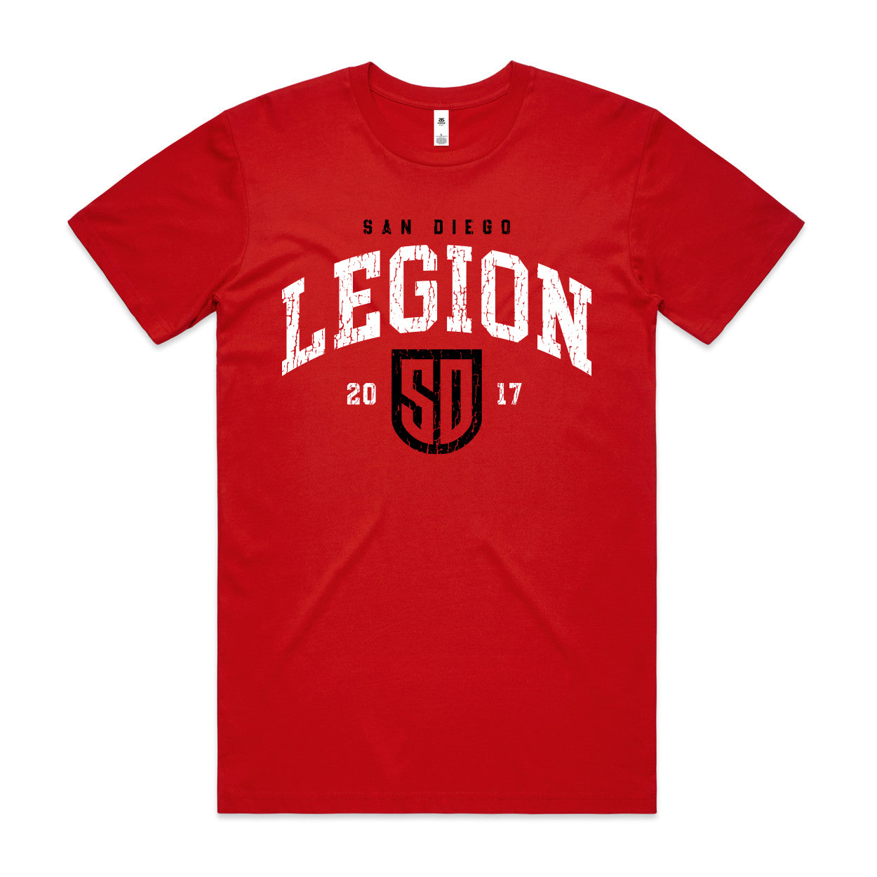 SD Legion Conversion Red T-Shirt - Men's Graphic Tee for Gaming & Comic Conventions | Casual Wear & Cosplay Outfits