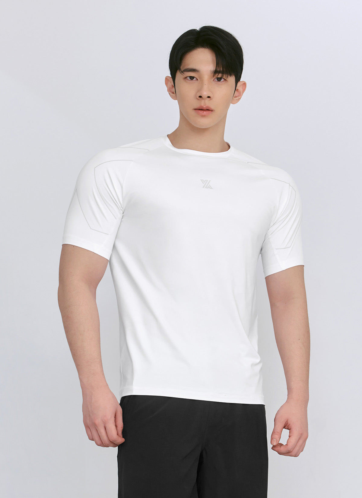 Active Cooling Muscle Fit Short Sleeve Workout Shirt for Men - Gym, Running & Sports Performance Apparel