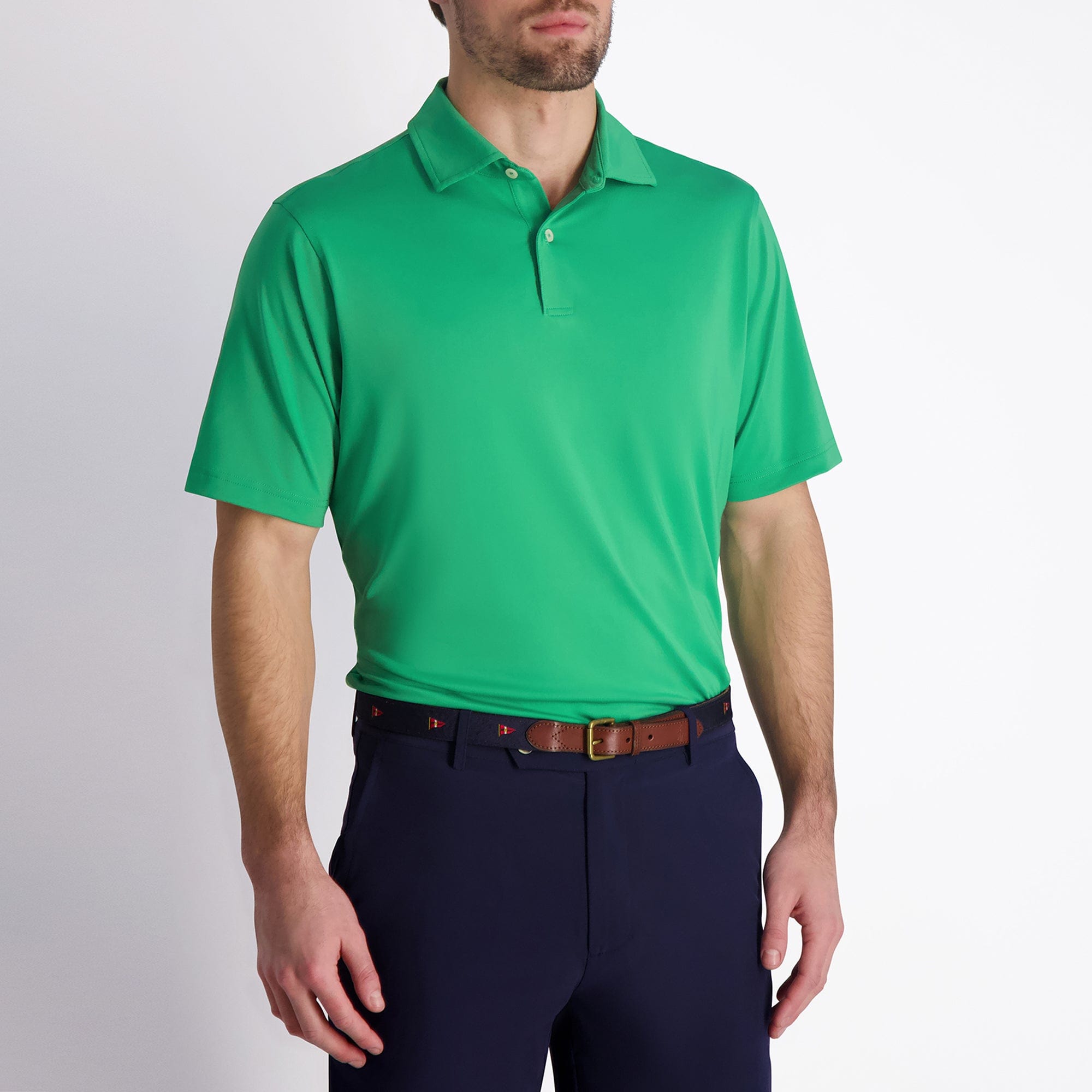 USA Tournament Solid Tech Jersey Polo - Breathable Performance Polo Shirt for Men & Women - Perfect for Golf, Tennis & Casual Wear