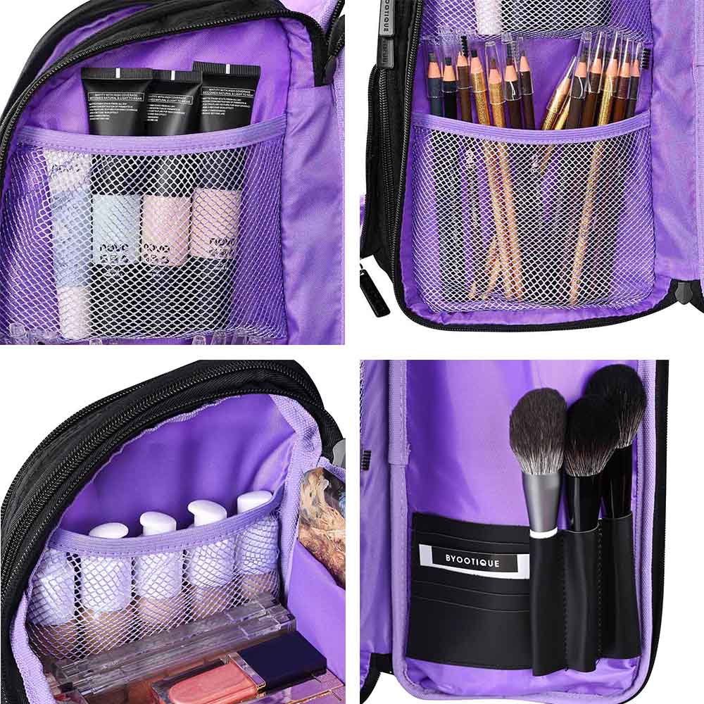 Professional Barber Backpack for Hairstylists - Travel Cosmetic & Hair Tool Organizer - Perfect for Salon Professionals, Mobile Stylists & On-the-Go Grooming