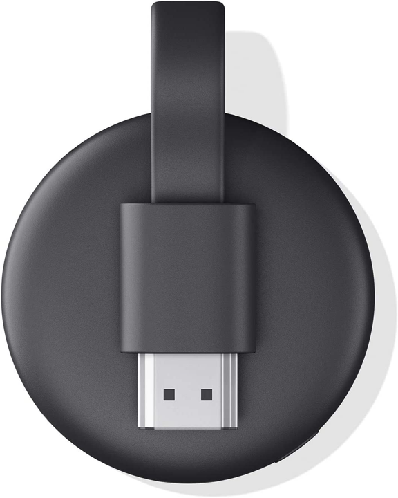 Google Chromecast with Google TV (4K) - Carbon Gray - Stream Movies, Shows & Music in 4K HDR - Perfect for Home Entertainment & Smart TV Setup