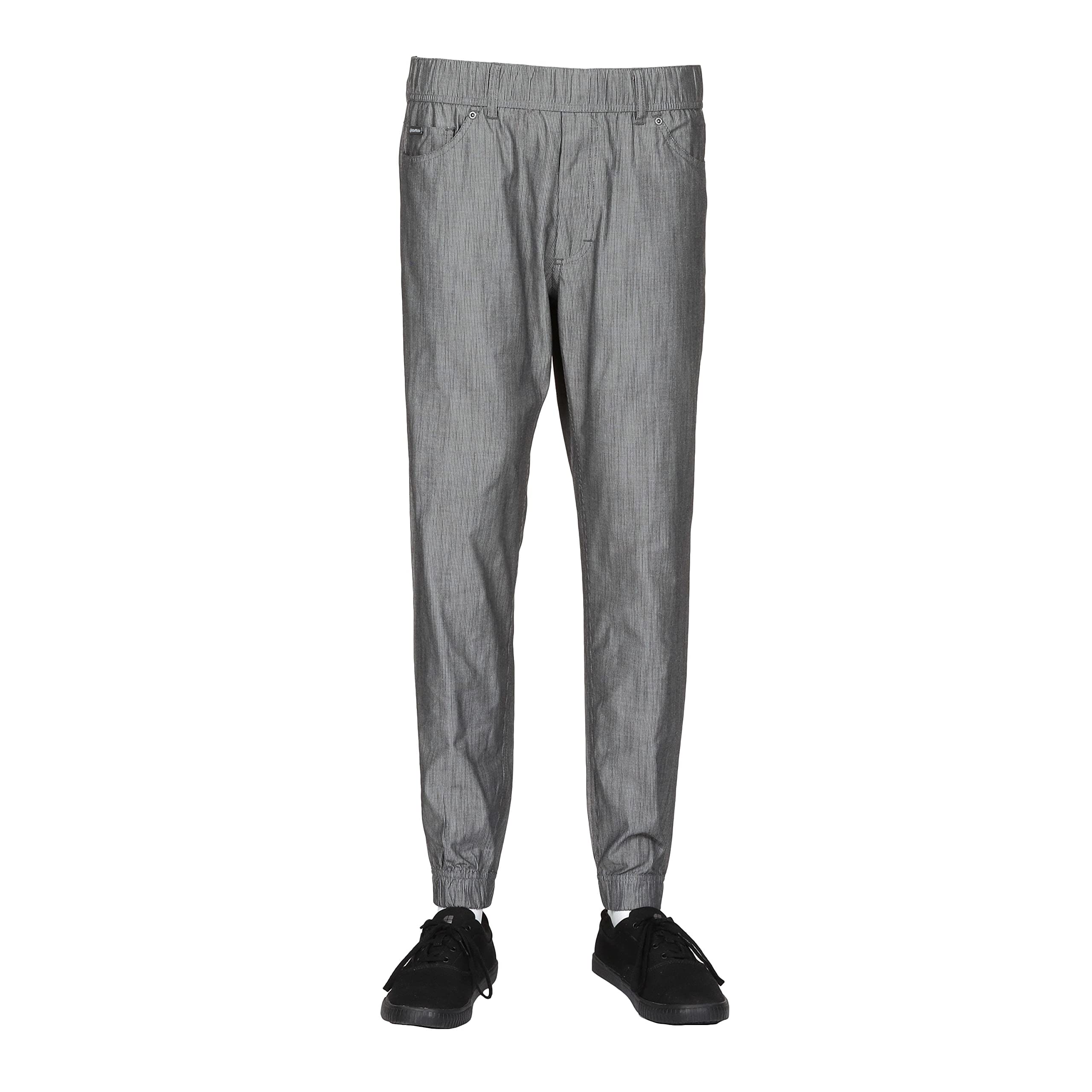 Chef Works Men's Jogger 257 Chef Pants - Professional Kitchen Work Pants for Cooking, Baking & Restaurant Staff - Comfortable & Durable for Long Shifts