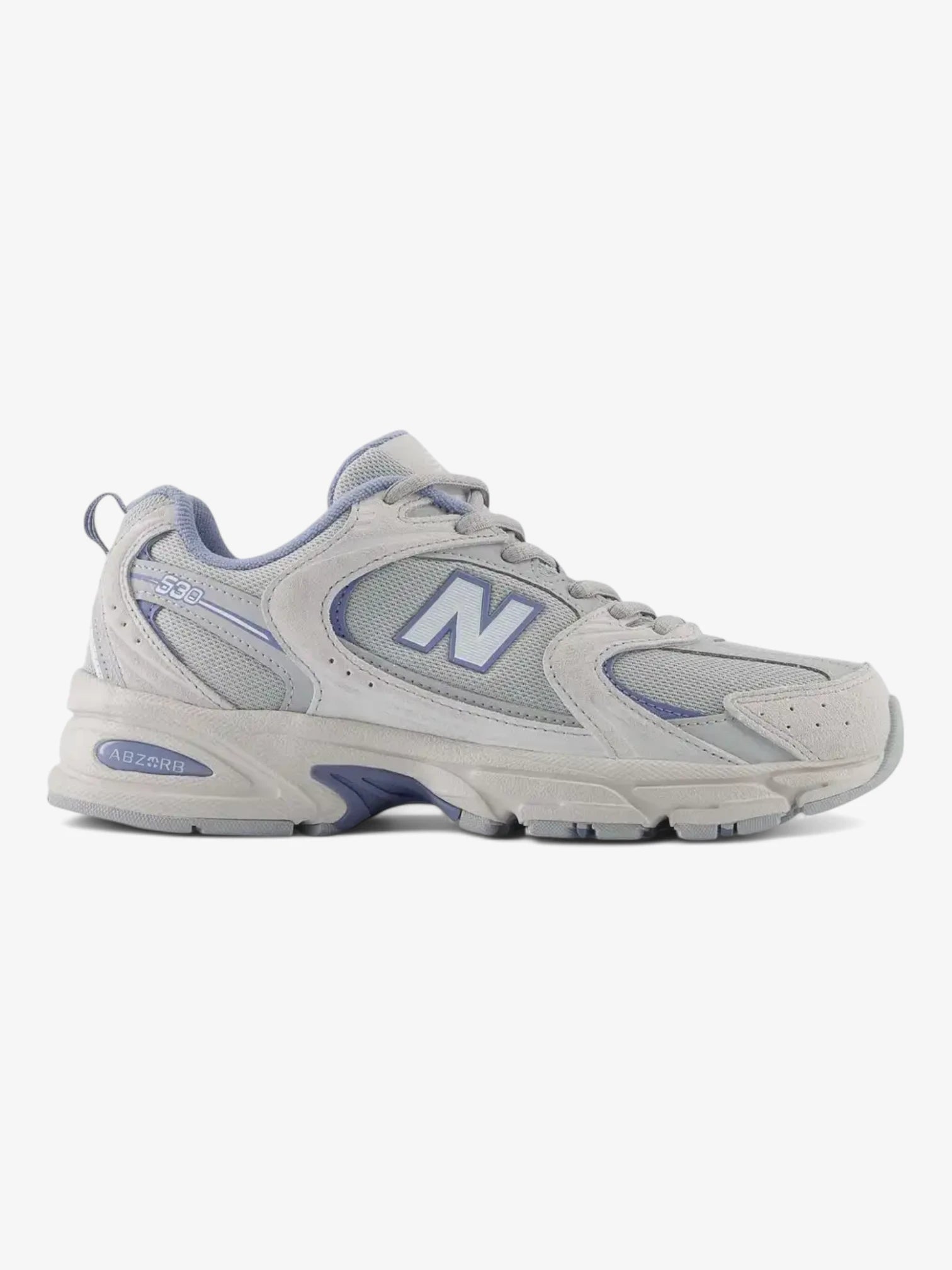 New Balance 530 Running Shoes for Men & Women - Lightweight Grey Purple Sneakers for Gym, Workout & Casual Wear
