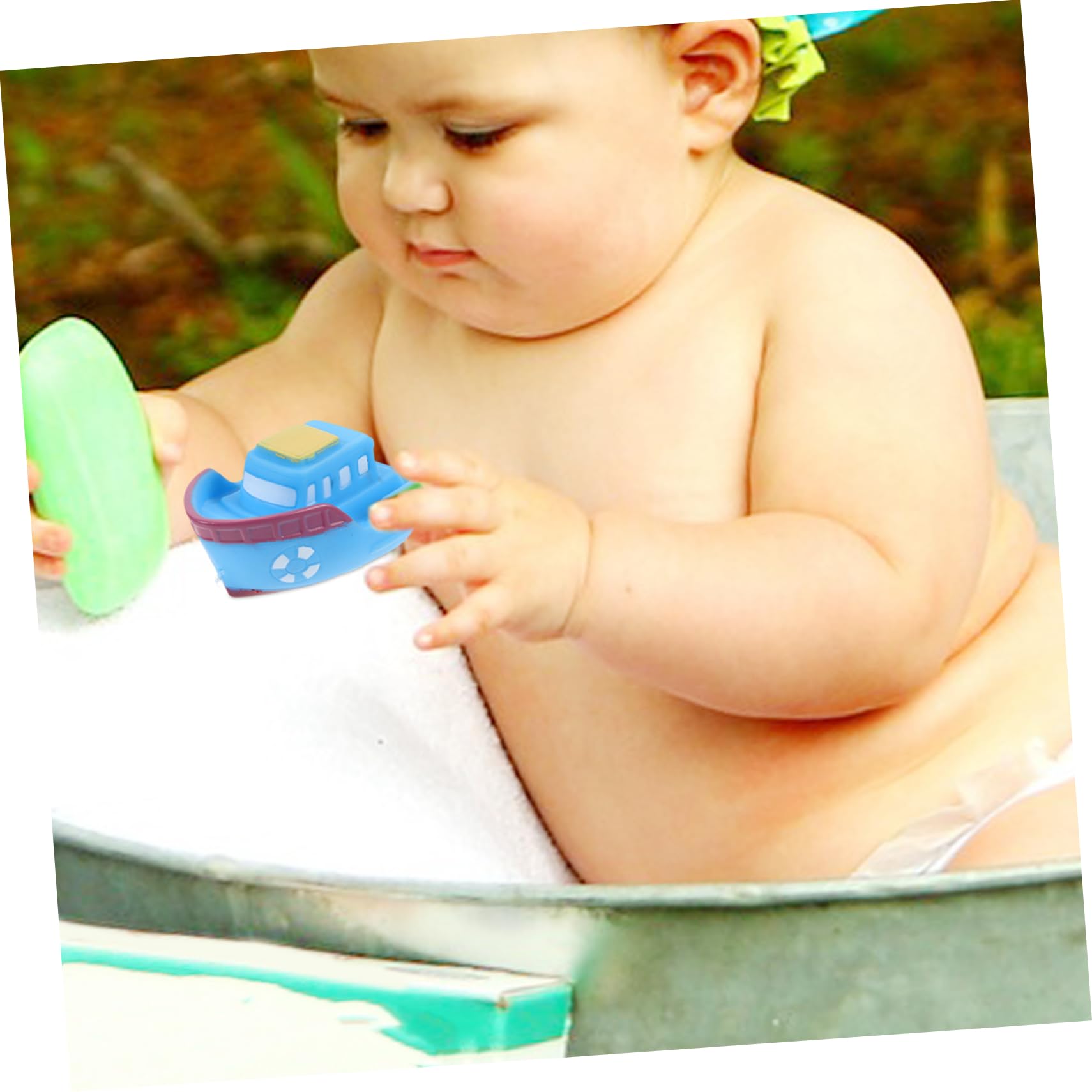 DRESSOOS Early Education Bath Toys for Toddlers - Safe Vinyl Bathtub Toys for Sensory Play & Learning | Perfect for Bath Time Fun & Baby Development