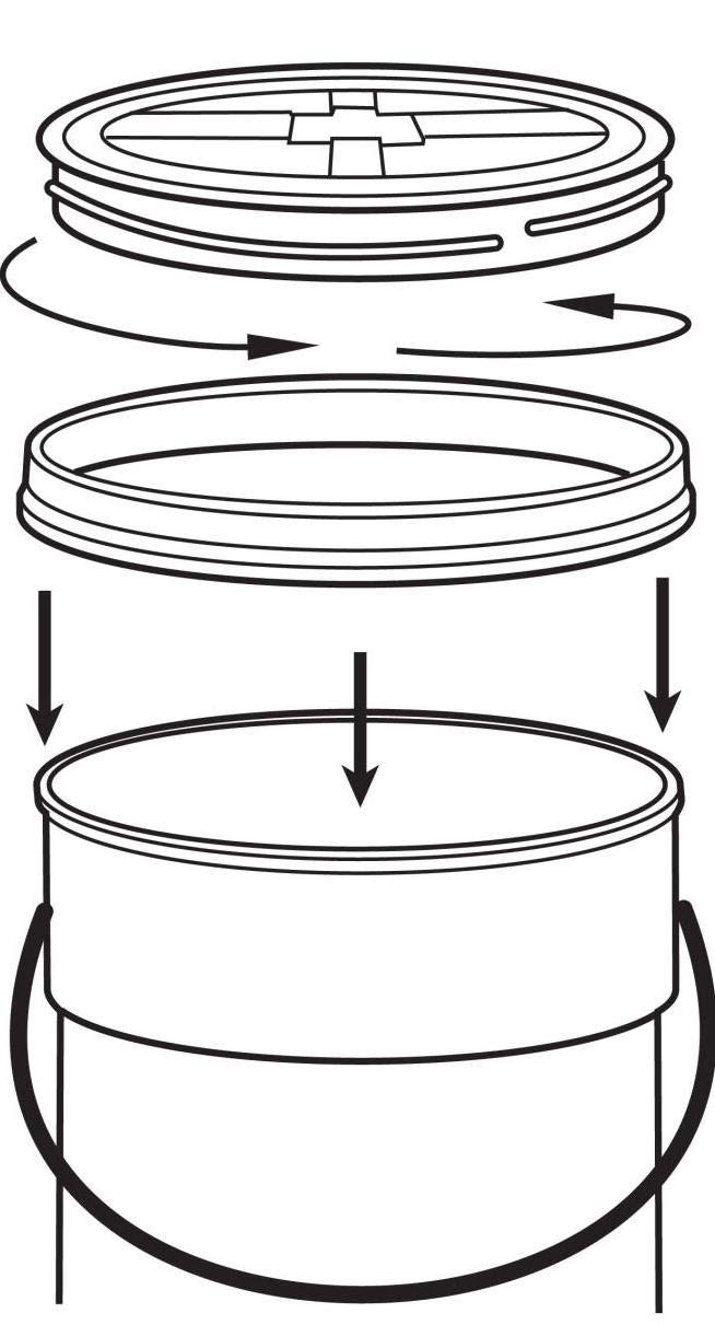 12-Pack 5 Gallon Red Gamma Seal Lids - Airtight Food Storage Container Lids for Bulk Dry Goods, Grains & Pet Food | Perfect for Home Pantry Organization & Emergency Food Prep