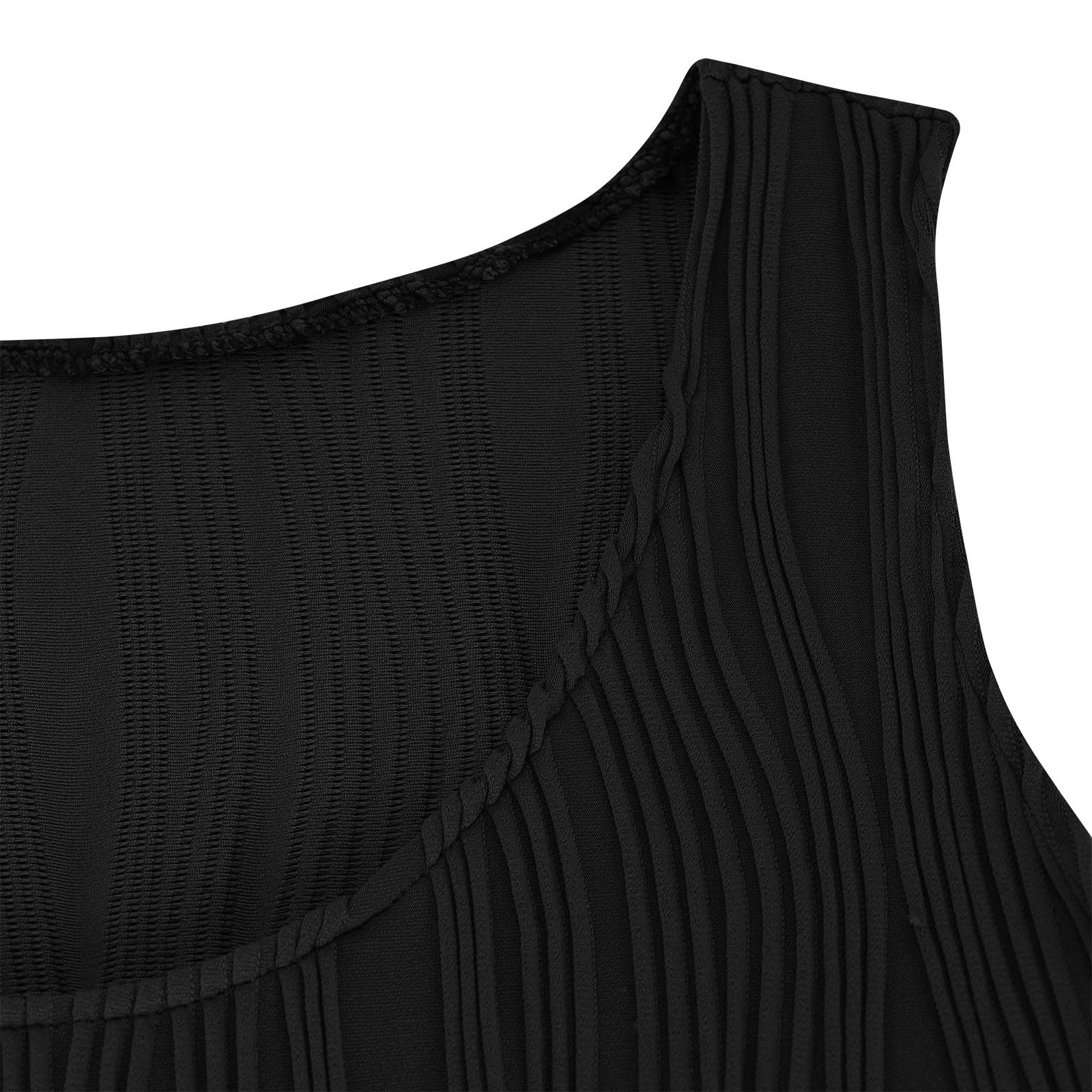 Women's Dressy Tank Tops - Sleeveless Textured Blouses for Work | Flowy Business Casual Shirts | Trendy Summer Tops for Office & Weekend Wear