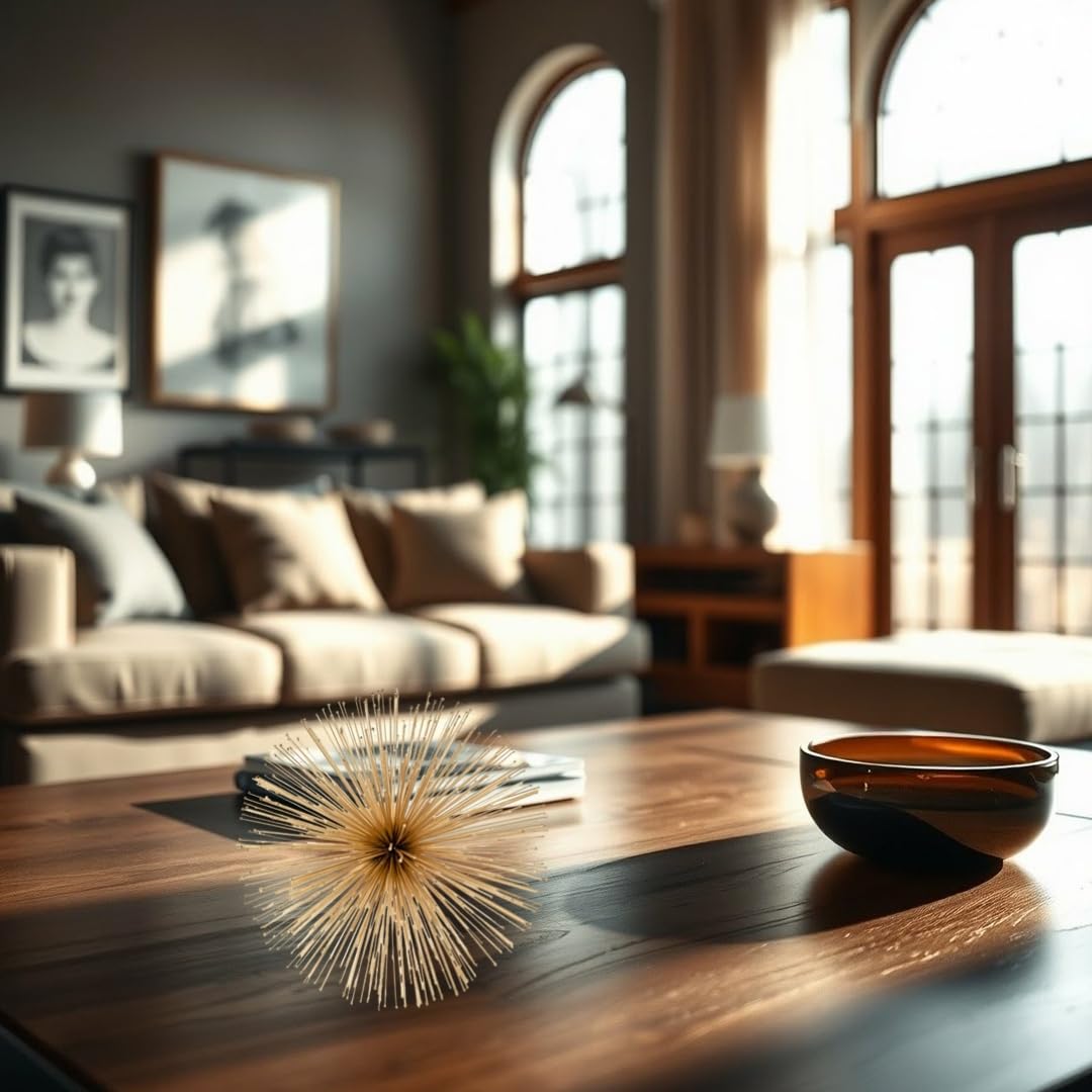 Modern Gold Erizo Urchin Sphere Decor - 10