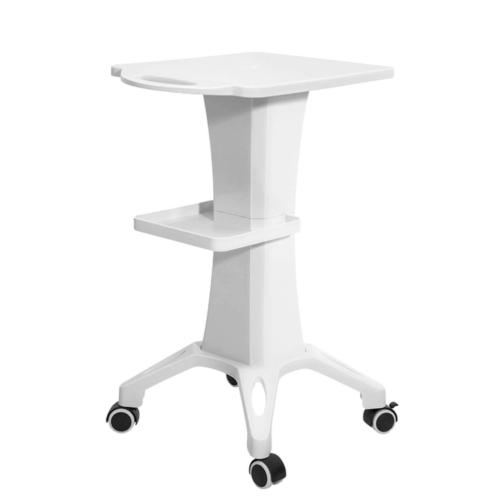 Professional Salon Trolley Cart with 4 Wheels - Beauty Salon Rolling Utility Cart with Storage Tray for Hair Styling Tools & Supplies | Perfect for Salon Stations, Home Hairdressing & Mobile Beauty Services