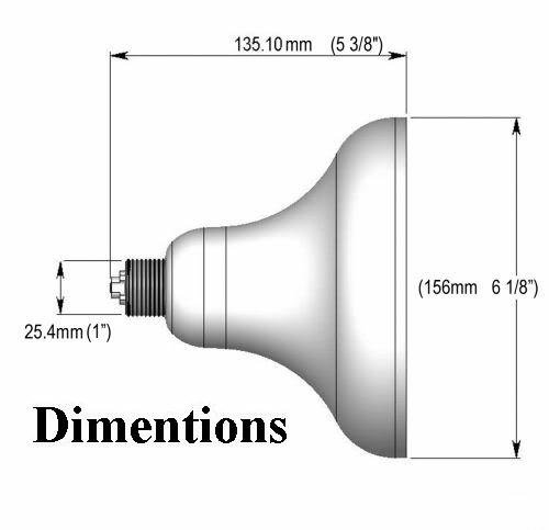 12V 18W SMD LED Color Changing Pool Light Bulb - Sharp, Strong & Vibrant for Swimming Pools, Spas & Water Features - Energy Efficient Underwater Lighting Solution