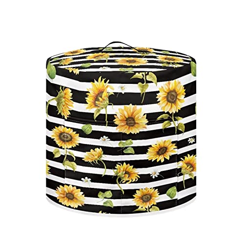 Black-White Stripe Sunflower